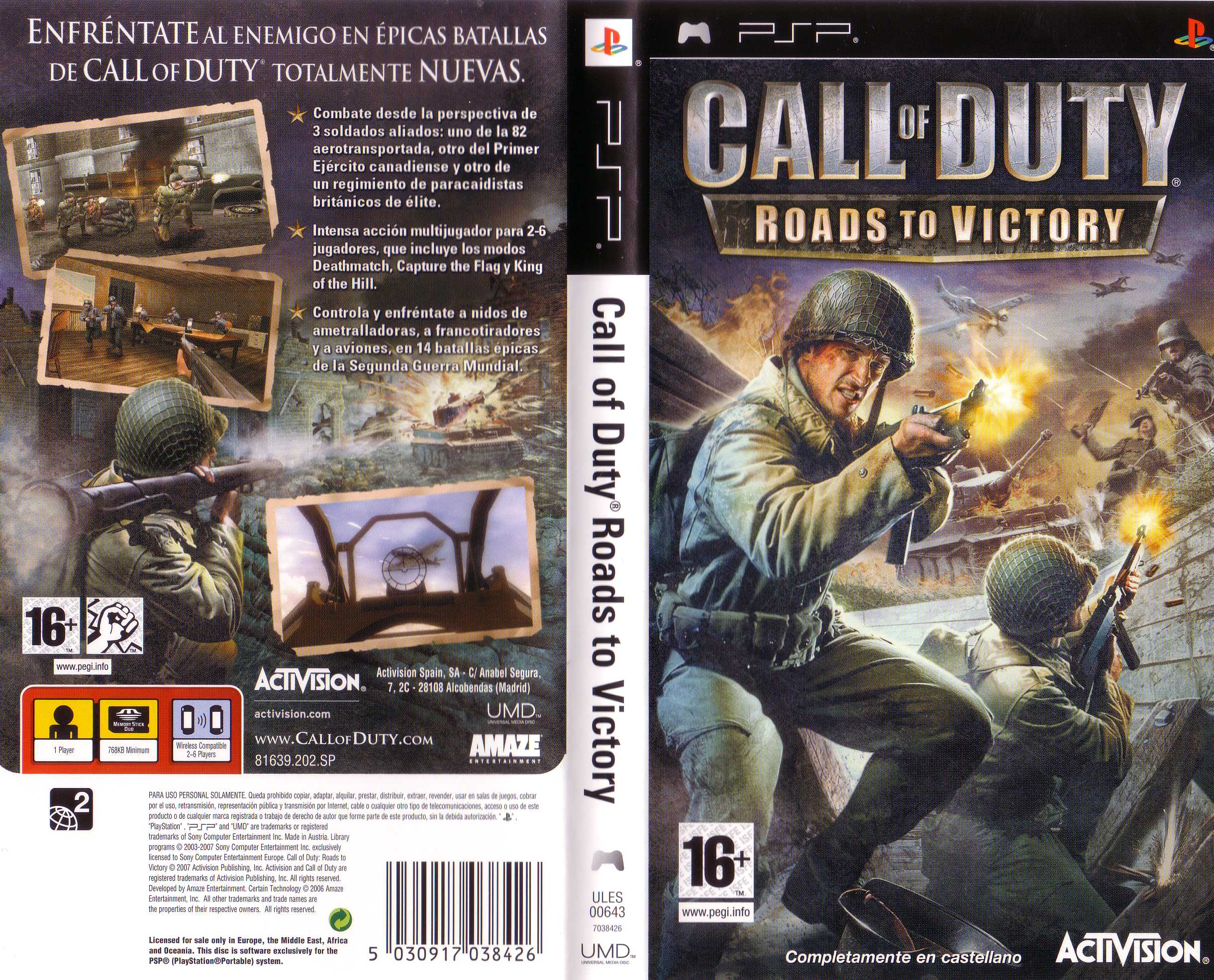 call of duty 3 psp iso  4shared