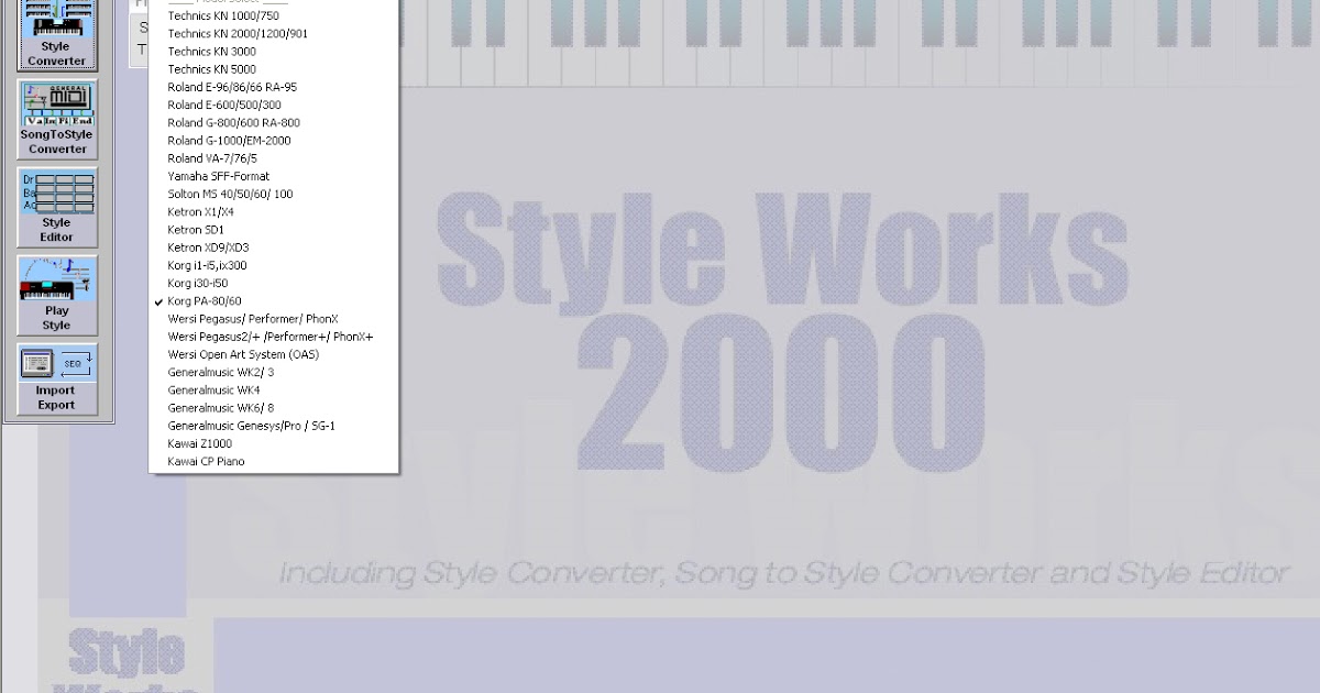 Style Works 2000 Serial
